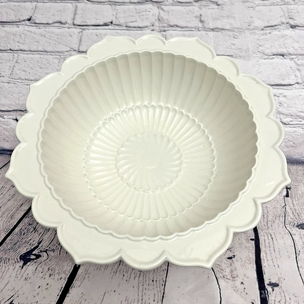 Vtg Mottahedeh Design Daisy Sunflower Footed Bowl-Made in Italy